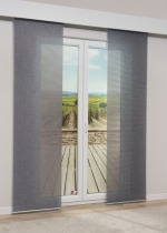 Vorschau Lysel - Flächenvorhang Ejeda #1W in beigebraun mausgrau