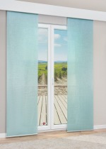 Vorschau Lysel - Flächenvorhang Lucy #1W in Dunkelgrau mintgrün