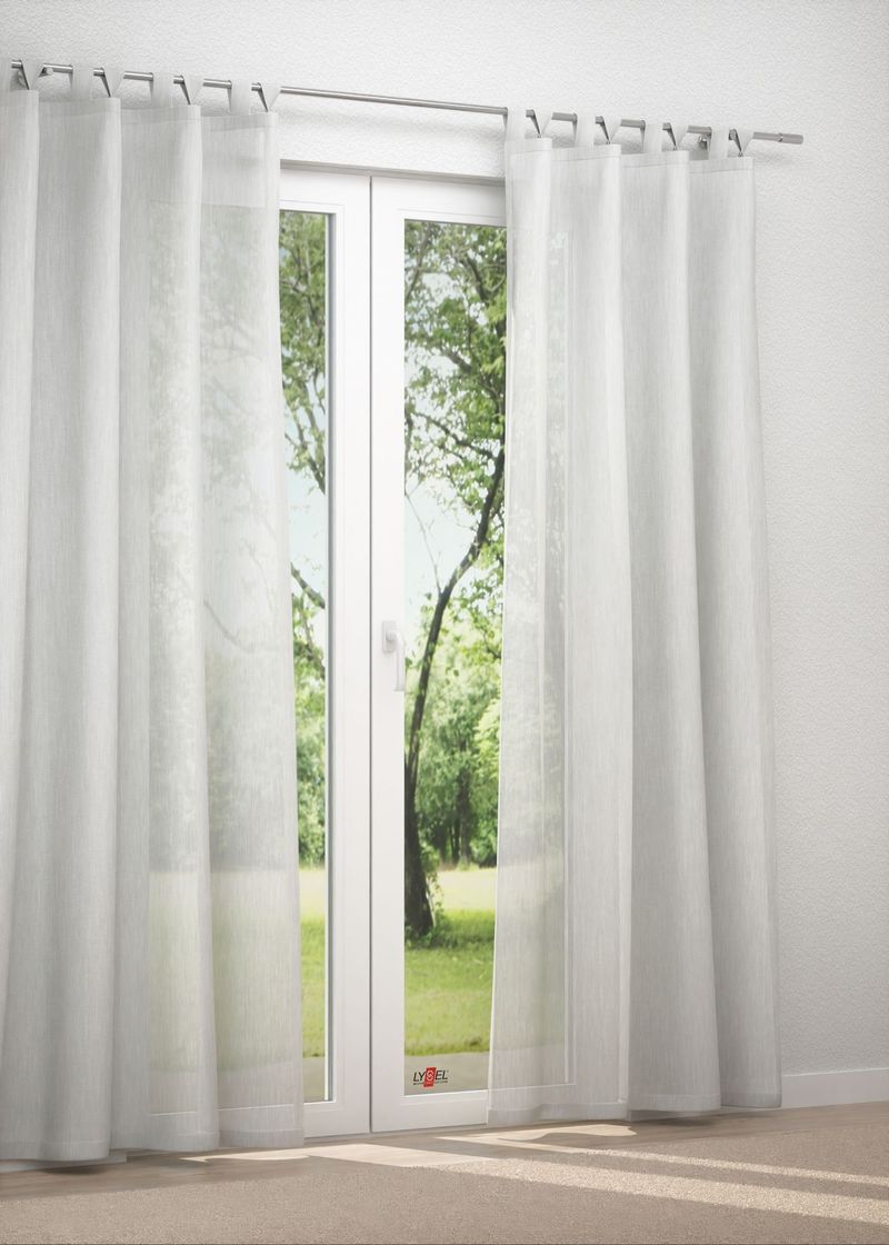 Schlaufenschal in Grau