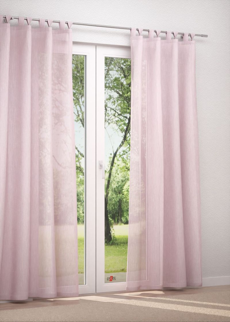 Schlaufenschal in Rosa