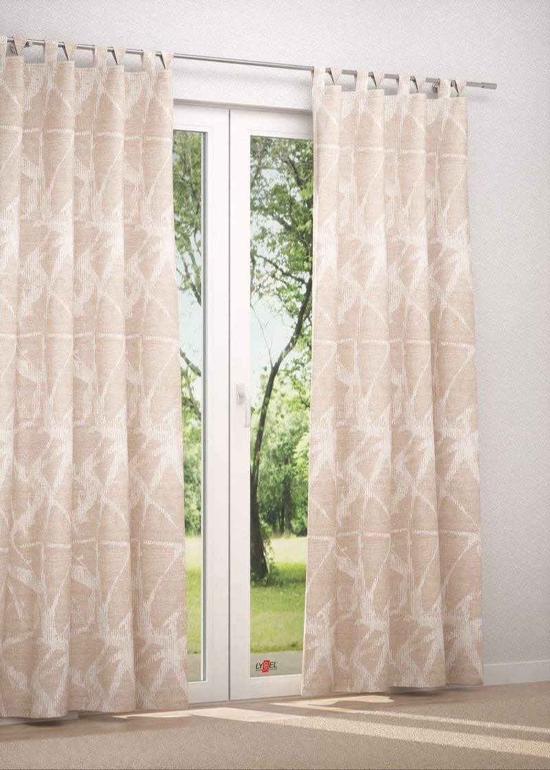 Schlaufenschal in Beige