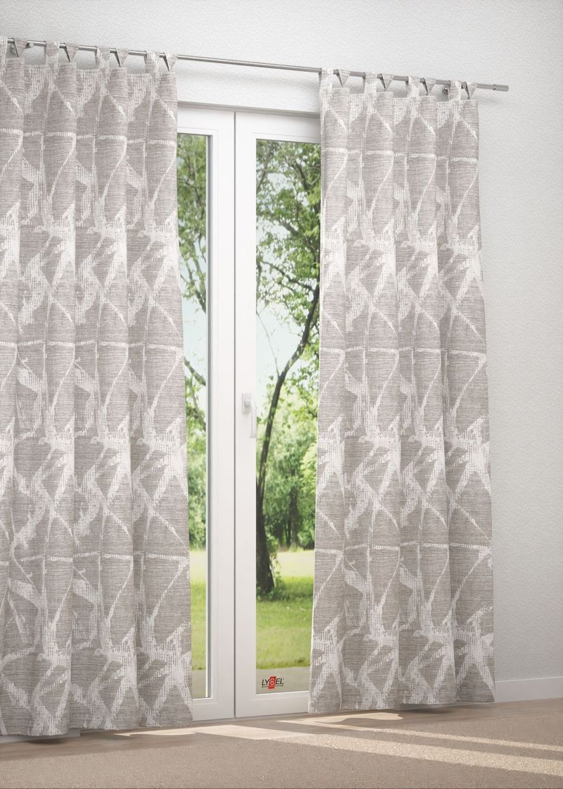 Schlaufenschal in Grau