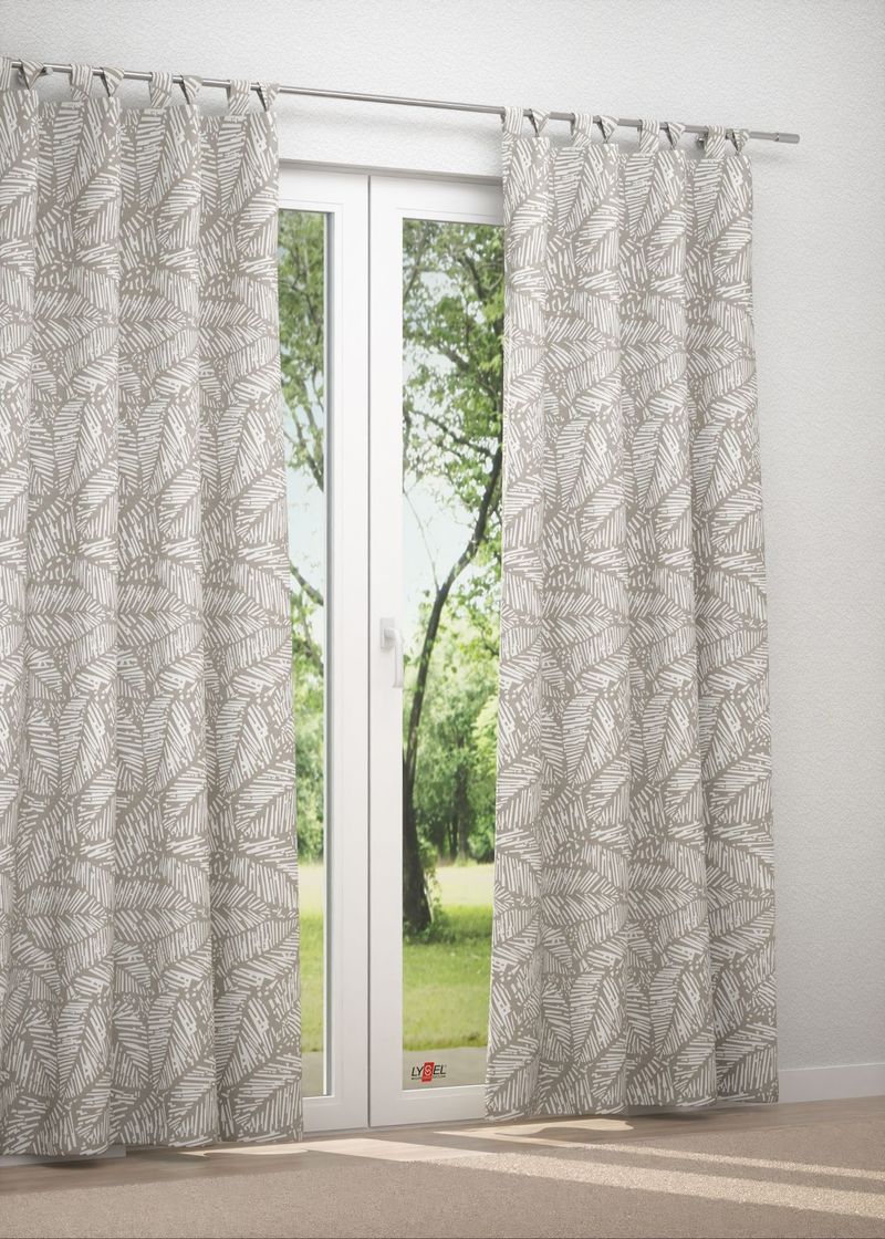 Schlaufenschal in Grau