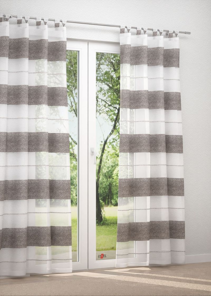 Schlaufenschal in Braun