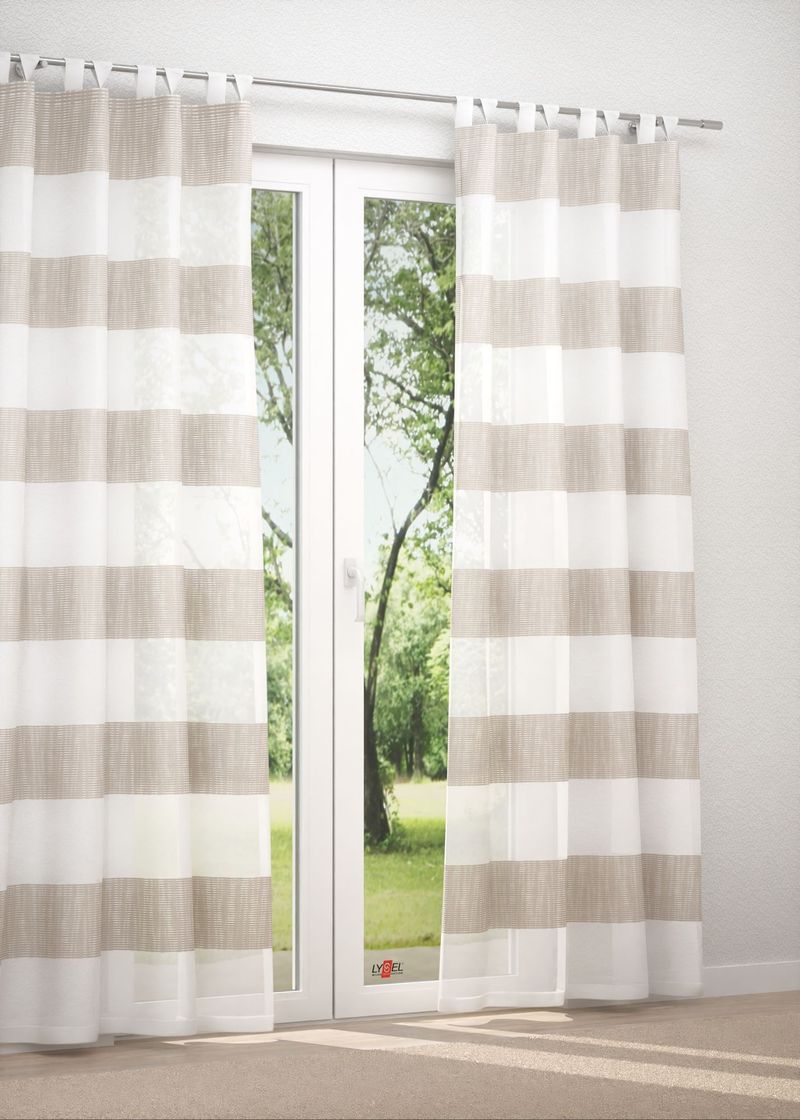 Schlaufenschal in Beige