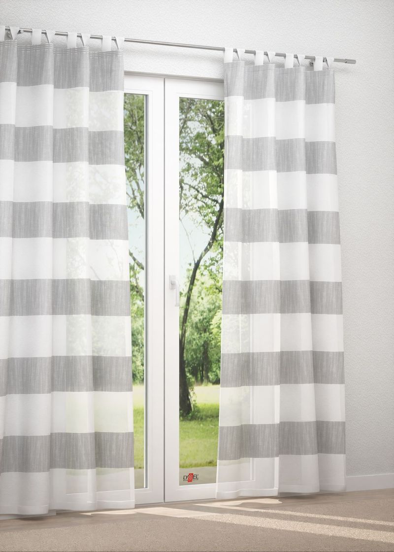 Schlaufenschal in Grau