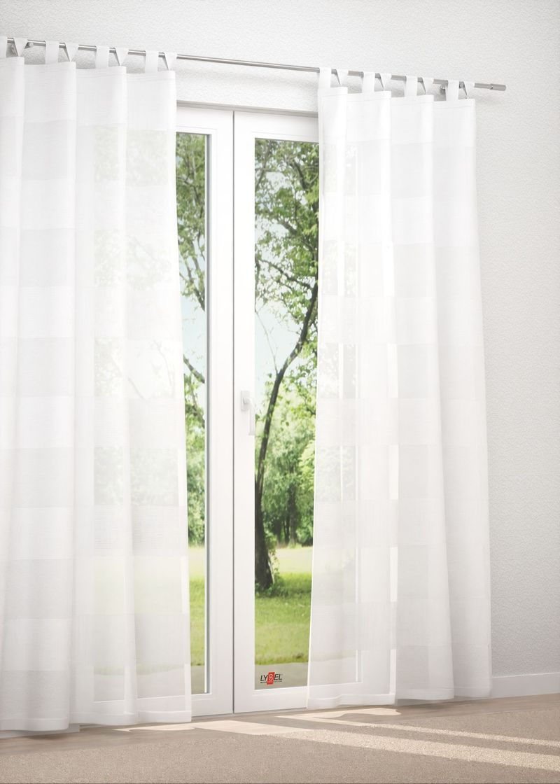 Schlaufenschal in Weiss