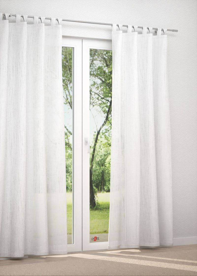 Schlaufenschal in Weiss