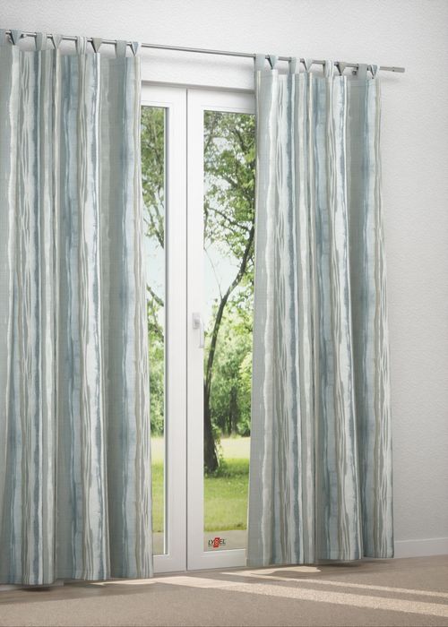 Schlaufenschal in blau