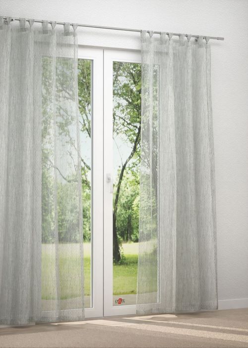 Schlaufenschal in Weiss