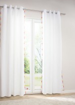 Lysel -Ösenschal Ardley in weiss