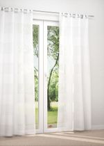 Schlaufenschal in Weiss