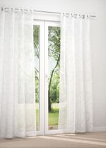 Schlaufenschal in Weiss