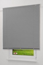 Lysel - Qualitätsalujalousie 25mm silber