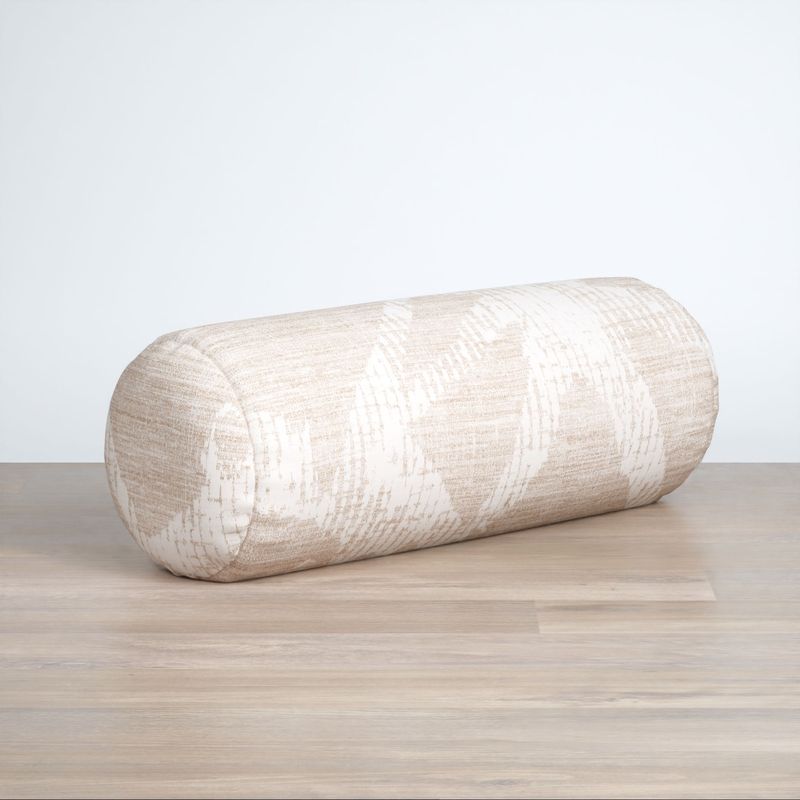 Dekokissen Nackenrolle in Beige