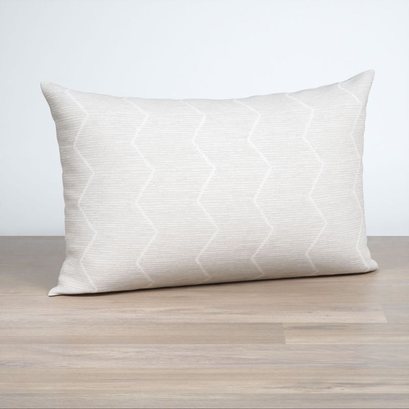 Dekokissen rechteckig in Beige