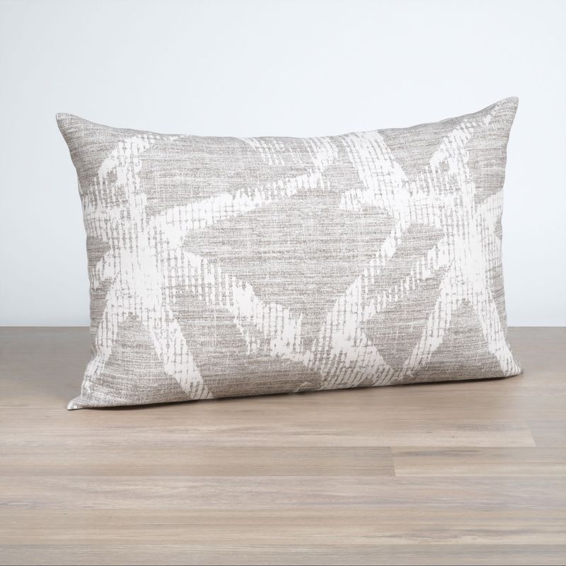 Dekokissen rechteckig in Grau