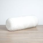 Dekokissen Nackenrolle in Weiss