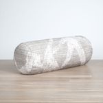 Dekokissen Nackenrolle in Grau