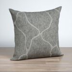 Dekokissen quadratisch in Grau