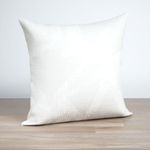 Dekokissen quadratisch in Weiss