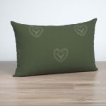 Dekokissen rechteckig in Grün