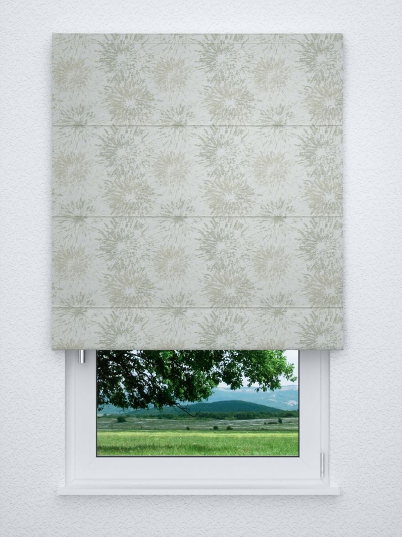 Raffrollo classic in grün