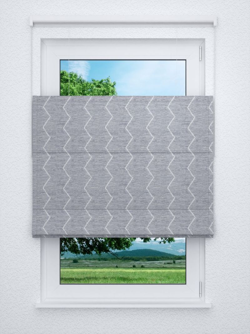 Raffrollo professional in Grau