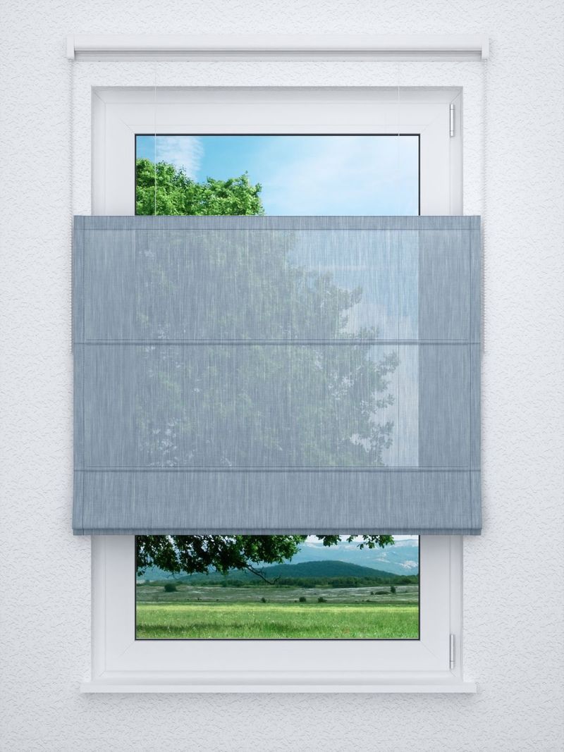 Raffrollo professional in Blau