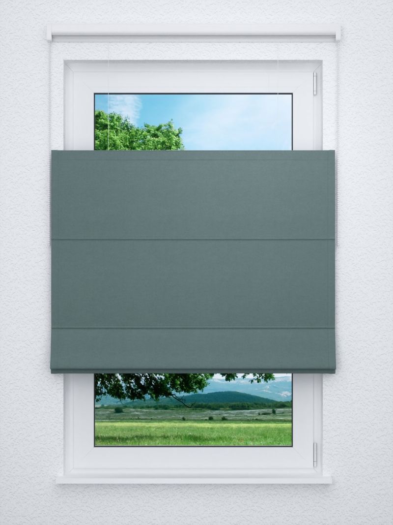 Raffrollo professional in Grün