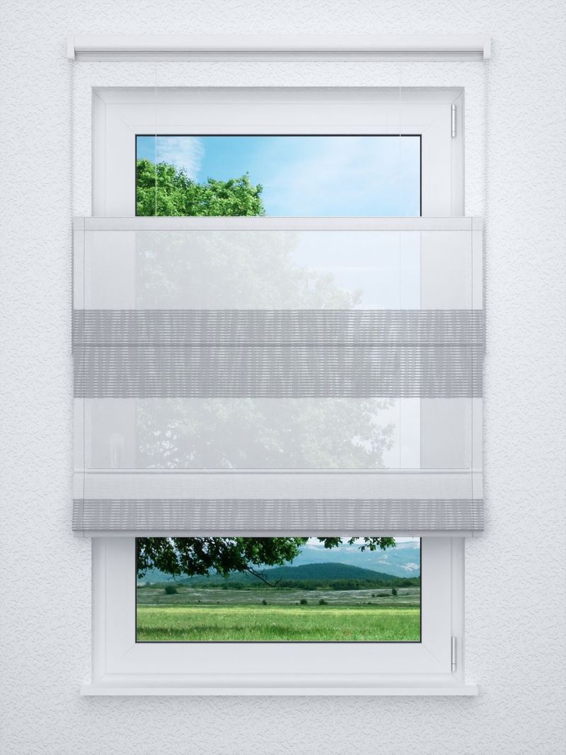 Raffrollo professional in Grau