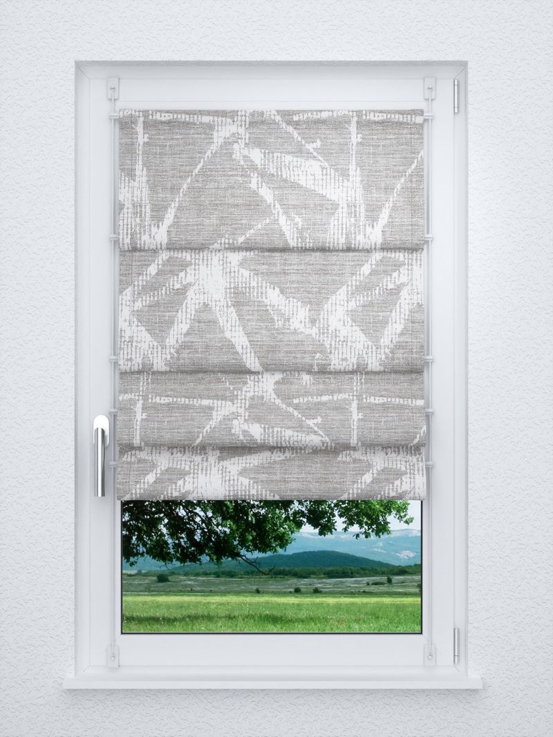 Raffrollo smart in Grau