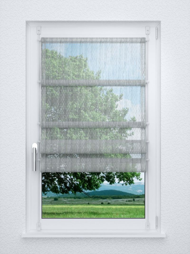 Raffrollo smart in Weiss