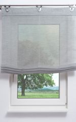 Vorschau Lysel - Raffrollo Midsund #1W in Weiss Grau