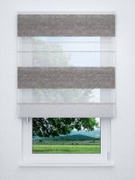 Raffrollo classic in Braun