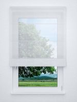 Raffrollo classic in Weiss