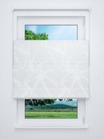 Raffrollo professional in Weiss