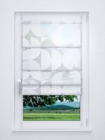 Raffrollo smart in Weiss