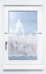 Scheibengardine von Lysel - Weihnachtsfiguren