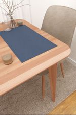 Vorschau Platzdeckchen von Lysel - Zaxo #3J in kaminrot enzianblau