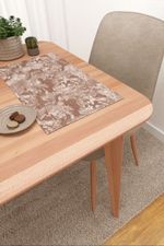 Vorschau Platzdeckchen von Lysel - Tepic #3J in beige rotbraun