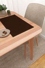 Vorschau Platzdeckchen von Lysel  Elara #3J in beige schokobraun