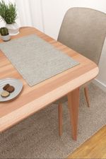 Vorschau Platzdeckchen von Lysel - Matehuala #3J in azurblau hellgrau