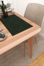 Vorschau Platzdeckchen von Lysel - Matehuala #3J in azurblau moosgrün