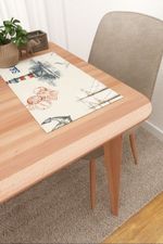 Platzdeckchen in Blau