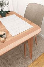 Platzdeckchen in Weiss