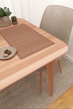 Vorschau Platzdeckchen von Lysel - Sangola #3J in apfelgrün blassbraun