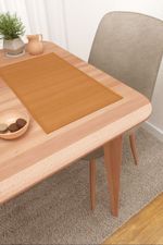 Vorschau Platzdeckchen von Lysel - Sangola #3J in apfelgrün rotorange