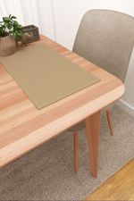 Vorschau Platzdeckchen von Lysel - Daniel #3J in apricot graubraun