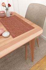 Vorschau Platzdeckchen von Lysel -  Temoris #3J in türkis rotorange